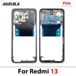 NEW Middle Frame Mid Housing Bezel Replacement parts For Xiaomi Redmi 13 13C 14C A5 Middle Frame