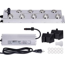 2/4/6/8/10/12 Head DC45V Ultrasonic Humidifier Mist Maker Fogger Machine 220/110V Waterproof Power Supply Fog Sprayer Generator
