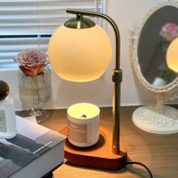 No Fire Aromatherapy Wax Melting Lamp Can Be Timed, Elegant Gifts Candle Warmer Lamp For Bedroom/ Living Room