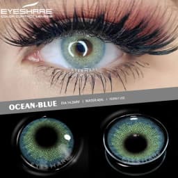EYESHARE 1 Pair Color Contact Lenses for Eyes Beautiful Pupil Contact Lens Yearly Use Cosmetic Beauty Eye Lenses Colored Lenses