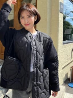 Korean Style Women's Cotton Jacket Heavy Work Loose Fit Patchwork Winter Coat Atmosphere Vintage Personality Long Sleeve Zipper