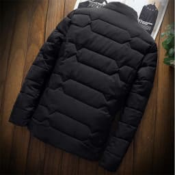 Autumn Winter Jacket Men Thicken Warm Cotton-padded Mens Jackets Slim Fit Stand Collar Youth Winter Jackets and Coats For Me