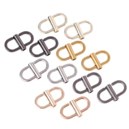 2PCS Adjustable Metal Buckle Clip Handbag Chain Strap Length Shorten Bag Tool Shorten Shoulder Bags Accessories