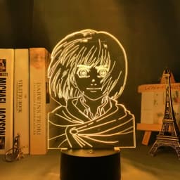 Anime Light Attack on Titan 4 Eren Yeager Figure for Bedroom Decor Night Light Kids Birthday Gift Shingeki No Kyojin 3d Lamp AOT