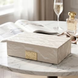Luxury Jewelry Box Leather Simple Storage Jewelry Boxes Bracelet Necklaces Organizer Box Trinket Packaging Holiday Gift Supplies