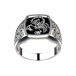 925 Sterling Silver Men Rings High Quality for Men Temperament Banquet Wedding Jewelry Anniversary Party Gifts High Quality