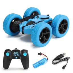 Remote Control Car, 4WD RC Car Toy, 2 Sided 360 Degree Flip Rotating Vehicle, Suitable For Outdoor Parties And Family Fun, Chris