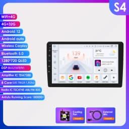 Hizpo Car Radio Android 13 For Chevrolet Silverado GMC Sierra Impala Traverse Avalanche Yukon Acadia Savana Stereo Carplay 2 Din
