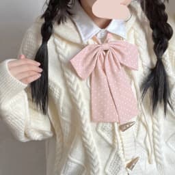 Sweet Style Uniform JK Bow Tie Women's Polka Dot Colorful Necktie for Shirts Lolita School Dress Wedding Party Bowknot Collar