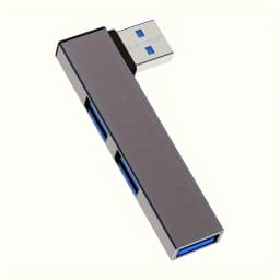3-Port USB 3.0 Hub, Ultra-Slim Data USB Hub with 2 ft Extended Cable , for MacBook, Mac Pro, Mac mini, iMac, Surface Pro