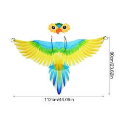 Bird Costume cape and Mask Parrot Wings Cape Dress up Shawl Cloak for Day Festival Masquerade Party Boys Girls