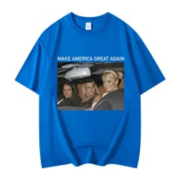 Funny Make America Great Again Meme Graphic T Shirts Fashion Aesthetic Short Sleeve T-shirts Unisex Casual Loose Cotton T-shirt