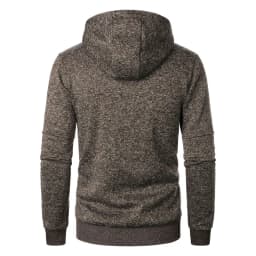 Men's Hoodies Spring Autumn Casual Solid Zip Up Hoodie Men Sweatshirts Long Sleeve Hooded Sweatshirt Zipper Cardigan Streetwear