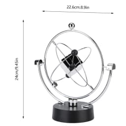 Newton Pendulum Ball Balance Ball Rotating Perpetual Motion Physical Science Pendulum Toy Physics Tumbler Craft Home Decoration