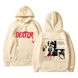 TV Play Dexter Morgan The Devil in Disguise Hoodie Men Women Casual Vintage Streetwear Male Fashion Oversized Pullover Hoodies