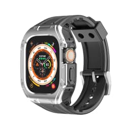 Case+Strap For Apple Watch Ultra 49mm Modification Kit For iWatch Series Ultra 2 49mm Steel Buckle Refit Mod Sports Watch Band