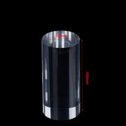 Clear Acrylic Column Sheet Stamping Block Cosmetics Display Stand Photography Props Ornaments Rings Jewelry Holder Perfume Riser