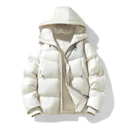 Autumn Winter Hooded Parkas Men Solid Warm Sports Waterproof Coat Male Fashion Casual Parka Outwear Couple Loose Hooded Jackets
