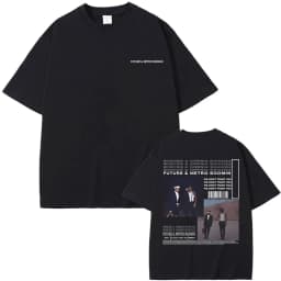 Rapper Future & Metro Boomin We Don't Trust You Album Music Merch T Shirts Men Hip Hop Kendrick Lamar Tee Male Oversized T-shirt