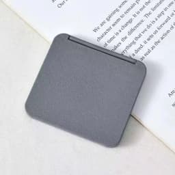 2-Face Makeup Mirror Square Portable Cute Girl'S Gift Hand Mini Mirror Pocket Double-Sided Makeup Mirror Compact Multiple Colors