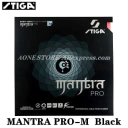 STIGA MANTRA PRO M / H XH Table Tennis Rubber Pips-In Offensive Made in Japan Original STIGA Ping Pong Sponge