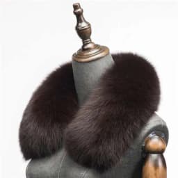 Winter Natural Fox Fur Scarf Square Collar For Men Short Scarves Neck Warm Thick Scarves Real Fox Fur Shawl Male Coat Decorate