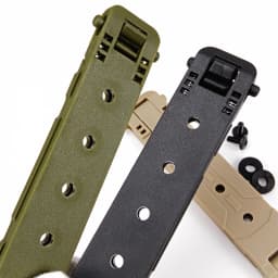 1Piece MOLLE-LOK System Scabbard Back Clip K Sheath Waist Clip KYDEX Scabbard Carrying Clip K Sheath MOLLE Buckle with Screws