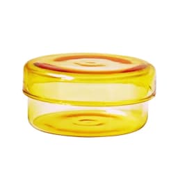Borosilicate Jar with Lid Decorative Glass Jar Storage Container Desktop Orangizer Candle Can Candle Making Office Storage Box