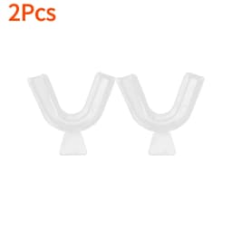 2-20Pcs Silicone Mouth Guard Teeth Protector Night Guard Mouth Tray for Bruxism Grinding Non-snoring Teeth Whitening Protection