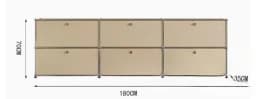 Module Combination Sideboards Cabinet Drawer Living Room Cabinets Side Chest of Drawers Hallway Storage TV Stand Bedroom Cabinet