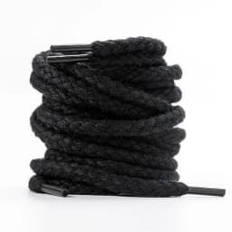 1Pair 8mm Bold Round Shoelaces Quality Linen Cotton Sneakers Laces for Shoes AF1 Shoe laces 100/120/140/160/180CM Shoestrings