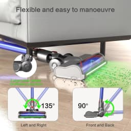 Brush Head For Dyson V7 V8 V10 V11 V15 Vacuum Cleaner Brush Replacement Floor Brush for Hard Floor with an independent green LED