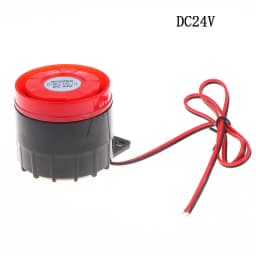 1Pcs High Decibel Sound And Light Alarm 12V 24V 220V Buzzer Anti-theft Audio Electronic Horn Waterproof Dustproof【SMQ】