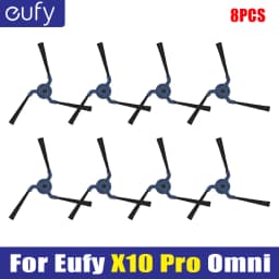 For Eufy X10 Pro Omni Replacement Parts Accessories Roller Side Brush Filter Mop Cloth Rags Pads Dust Bag Vacuum Cleaner Part
