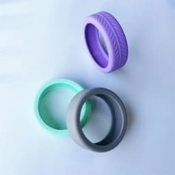 4/8Pcs Pure Color Luggage Wheels Protector with Silent Sound Silicone Suitcase Wheels Protection Cover Reduce Wheel Wear Noise
