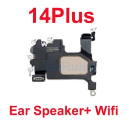 BaRuiLe 1pcs Top Ear Speaker Earpiece for iPhone 13 14 15 Pro Max 12 Mini 16 Plus 16E Sound No Flex Cable Repair Parts