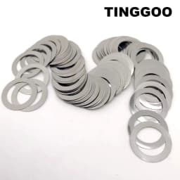 10/50pcs M2 M3 M4 M5 M6 M7 M8M9 M10 M12 M13 to M40 304 Stainless Steel Ultra Thin Flat Washer Ultrathin Shim 0.1/0.2/0.3/0.5/1mm