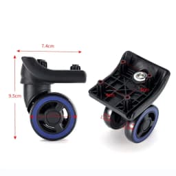 Luggage Universal Wheel Replacement Luggage Accessories Trunk Wheels for Travel Case