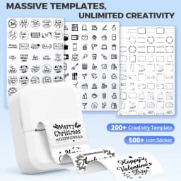 X2 Label Paper Roll Adhesive Label Sticker Tape 40*30mm 50*30mm Compatible Marklife P50 Phomemo M110 M220 200 E210 Label Printer