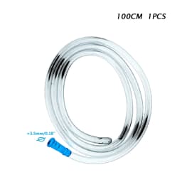Pet Feeding Large Capacity Syringes 100ML-550ML With 1M Hose Plastic Injector Reusable Pump Nutrient Syringe Measuring Washable