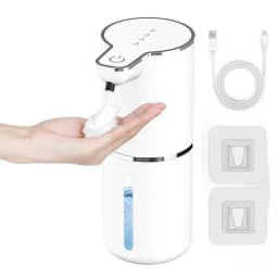 Automatic Soap Dispenser For Bathroom Accessories Automatic Foam Liquid Soap Dispenser 360ML TYPE-C White 4 Level Soap