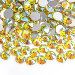 SS16 SS20 SS30 Glitter Rhinestone Crystal AB Non Hot Fix Flat back Rhinestone Apparel for Nail Art Fabric Garment