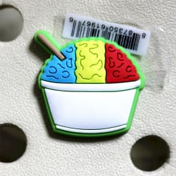 1Pc 3D Sweet Dessert Clog Charms Candy Kawaii Cute Yummy Bakery Icecream Waffle Cupcake Trendy Hole Shoes Accessories Decor Gift