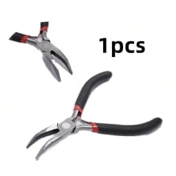 4pcs/1pcs Jewelry Pliers Tool Kit Includes Needle Round Wire Cutter And Curved Nose Pliers For Jewelry Beading Repair Supplies