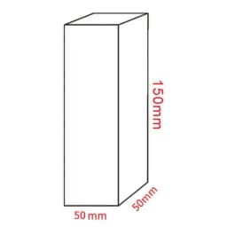 Acrylic Plexiglass Square Stamping Transparent Block Cosmetics Display Stand Photography Props Dolls Perfume Ring Jewelry Holder