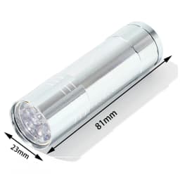 Multifunctional UV LED Flashlight Anti-counterfeiting Banknote Verification Fluorescent Agent Detection Jewelry Appraisal Lamp