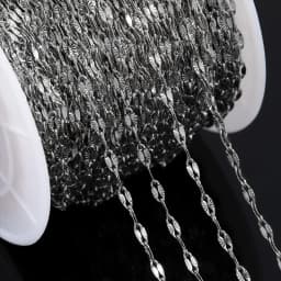 1meter Stainless Steel Chains for Jewelry Making DIY Rolo Cable Link Chain Necklace Bracelet Handmade Accessories Wholesale