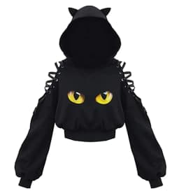 Women's Clothes Solid Color Gothic Hoddies Women's Sweatshirt Hollow Out Long Sleeve Hodded Casual Pullover Summer Autumn Y2k