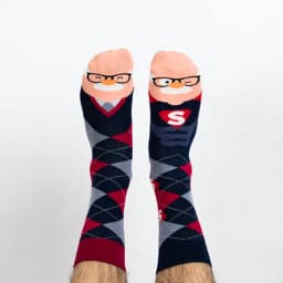 New mandarin duck socks Asymmetric AB socks Jacquard fashion sports cotton socks