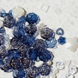 Red Rose Tea Flower Cream Filled DIY Handmade Barbecue Pain Decorative Accessories Packaging Material Fashion Jewelry Parts